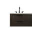 Meuble-lavabo double 54 po en chêne chocolat-2047844643