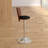 Wooler Swivel Upholstered Adjustable Height Counter Stool with Metal Frame