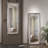 Full Length Mirror with Lights and Crystal Crush Diamond Over The Door,Wall mirror with 3-Year Warranty