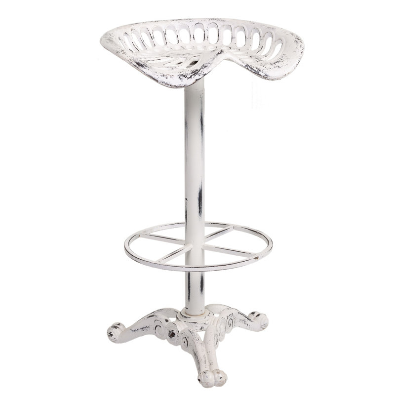 Marysville Swivel Counter Stool with Metal Frame