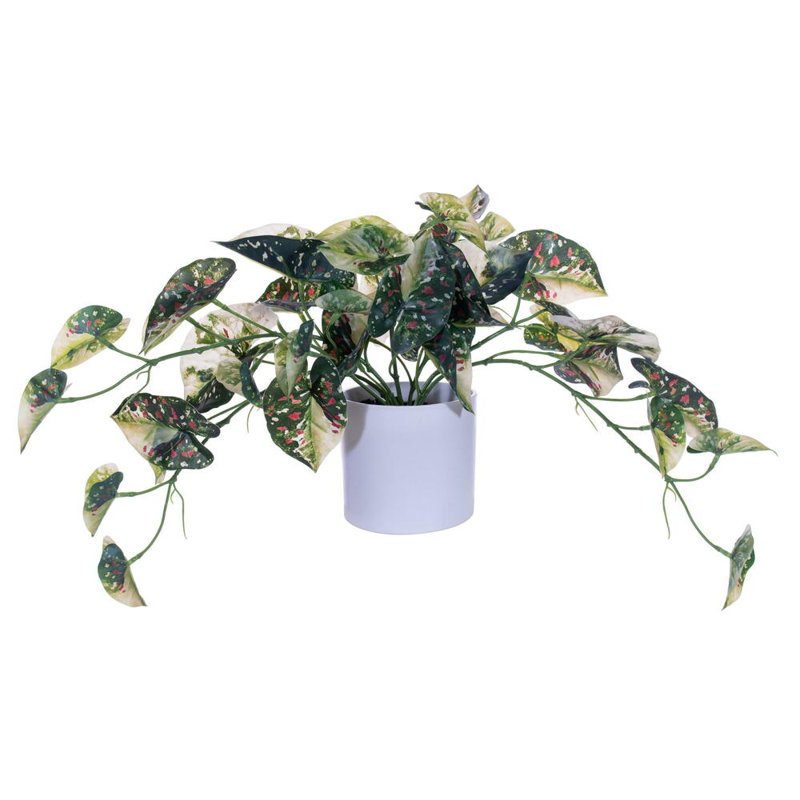 Feuillage artificiel 16 po en pot, Vert