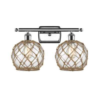 Éclairage pour salle de bain à intensité variable 2 lumières Arriola