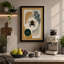 Spider in Geometry Mid-Century - Wrapped Canvas-1397151618-1397151619