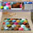 Ice Games Pixel Rug For Teen - 60"X40" Non - Slip Cube Block Game Mat For Bedroom, Bathroom, Living Room & Playroom-548247390