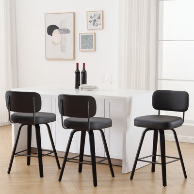 Tabouret de bar et de comptoir pivotant Loranza