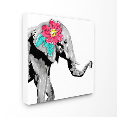 «Elephant with Floral», impression