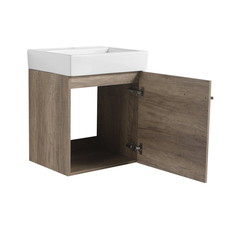 Petit meuble-lavabo avec lavabo et lavabo