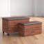 2 Piece Blanket Chest Set