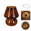 Lampe de table en verre Dakesha