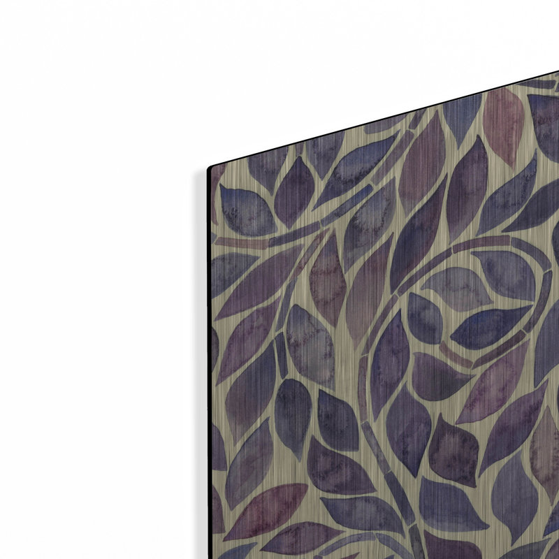 «Amethyst Swirls IV» par Grace Popp, H 24 po x l 24 po