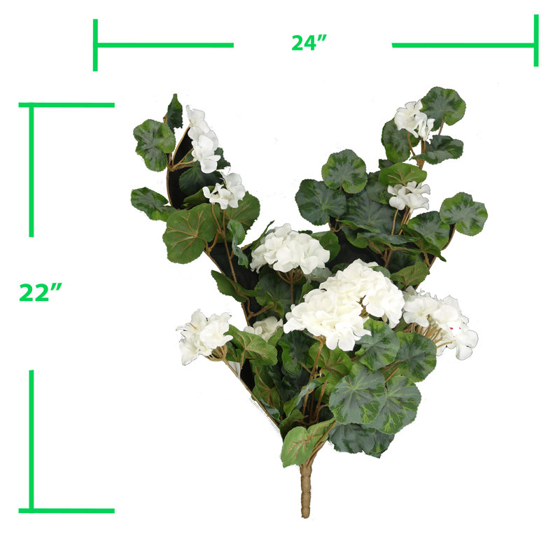Silk Ranunculus Arrangement, White