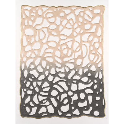 Peach Ombre I by Vanna Lam - Wrapped Canvas Print