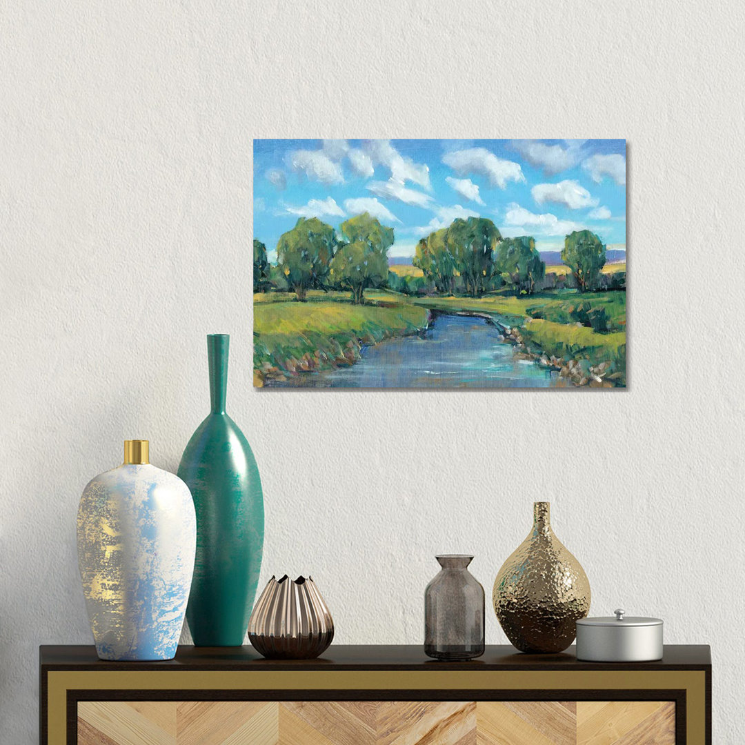 Lazy River Day II von Tim OToole - Gallery-Wrapped Canvas Giclée on Canvas