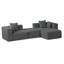 Canapé modulaire Boneless Cloud dans deux boîtes, canapé modulaire compressé avec assise profonde-356200373