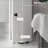 Cabinets 70.75” Tall Narrow Storage Cabinet with Open/Adjustable Shelves, 2 Doors, Snow White | Particle Board | Bathroom