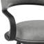 Tabouret de bar ou de comptoir pivotant avec structure en fer Aigerim-833175391-833175390