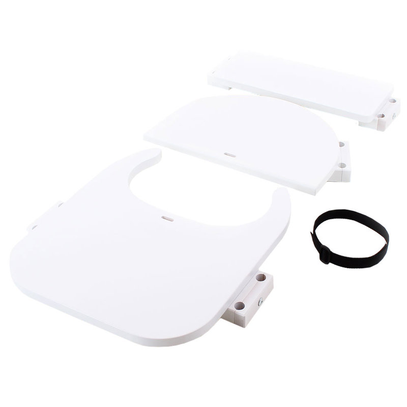 High Chair Conversion Kit, White