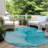 Kyrie Washable Abstract Indoor / Outdoor Rug-167515635