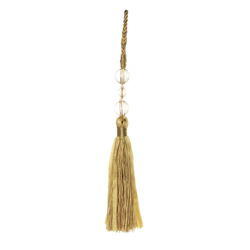 Botulf 100% Polyester 5cm Curtain Tieback, Yellow
