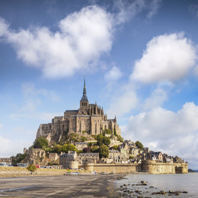 " Mont St Michel Normandy France " by Travellinglight
