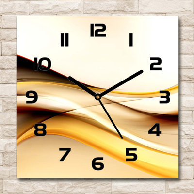 Idala Glass Wall Clock