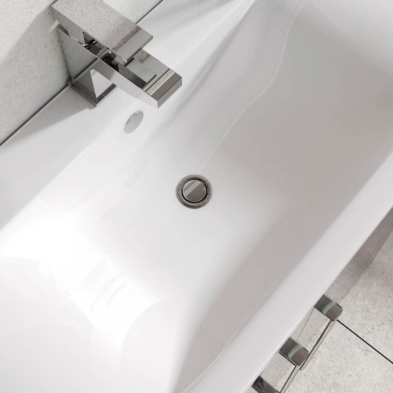 Whitfield 515mm Single Bathroom Vanity with Integrated Polyglomerate Basin