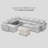 Luna Chenille Storage Ottoman-108055244