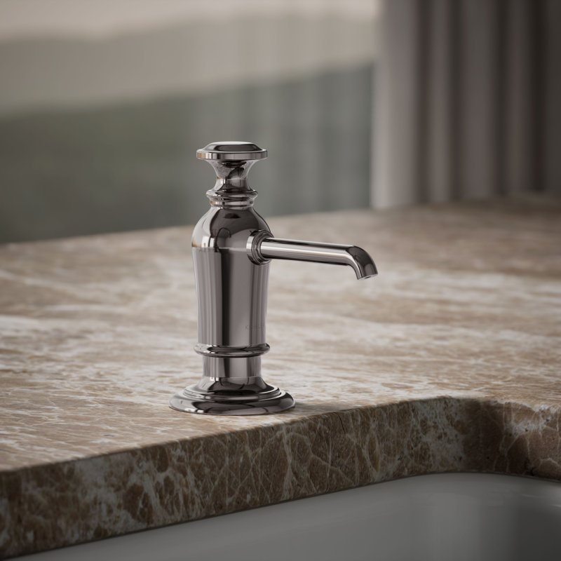 Artifacts Soap/Lotion Dispenser, Titanium
