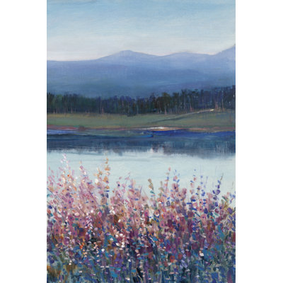 «Lakeside Mountain II» par Timothy O 'Toole - peinture sur toile tendue