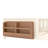 Queen Size Kids Floor Bed With Fence And Built-in Bookshelf,Queen Size Montessori Floor Bed With Slats And Safety Guardrail,Easy Assemble Montessori Beds for Kids,Beige Floor Beds-757108465
