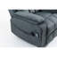 Grands fauteuils inclinables en chenille avec chaleur, massage et rangement pour la détente à la maison