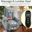 Chemika 39.76" W Oversize Velvet Power Liftable Reclining with Massager and Heated Cushion-802560743