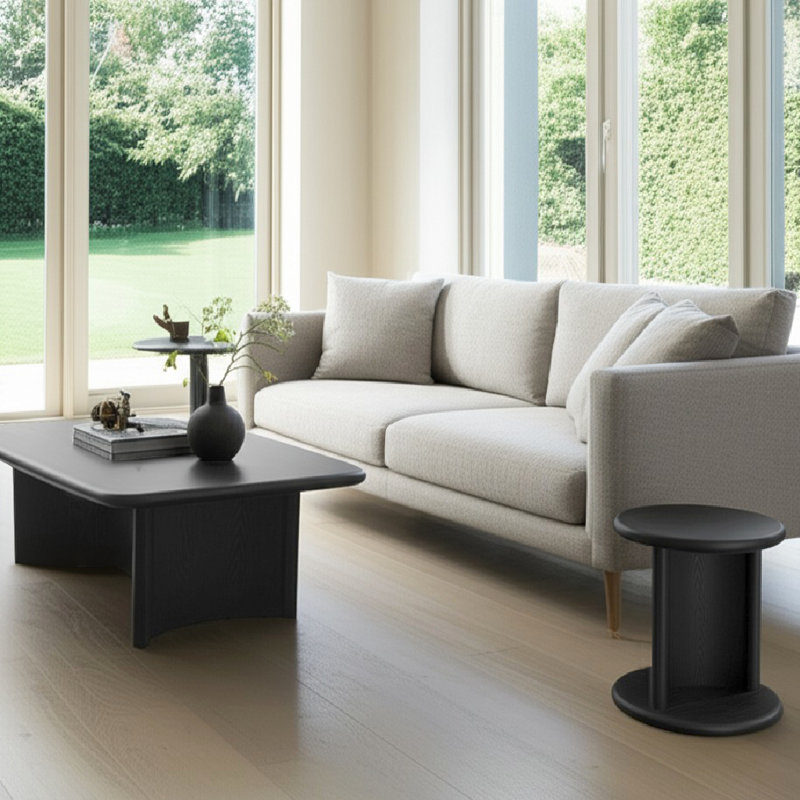 Circa Coffee Table, Black