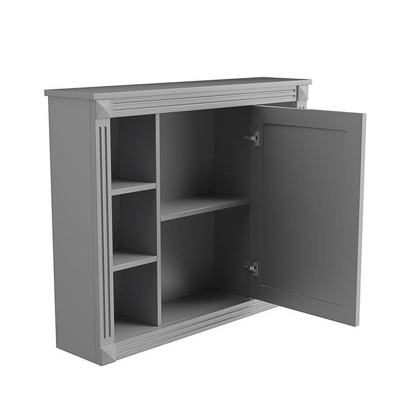 Armoire de rangement murale de salle de bain 35 po x 28 po