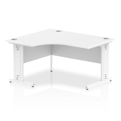 Tibay L-Shaped Steel Computer Desk