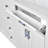 60'' Fully Assembled Double Bathroom Vanity with Sink and Backsplash