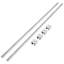 Ensemble de rail de guidage linéaire, 2 rails de guidage PCS et 4 blocs coulissants PCS SBR20UU, rails linéaires et ensemble de roulements pour machines automatiques-110519023