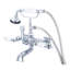 Robinet de baignoire à pattes avec douche à main Stonington-19139523-19139527