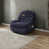 Purple/Dark Blue Chenille