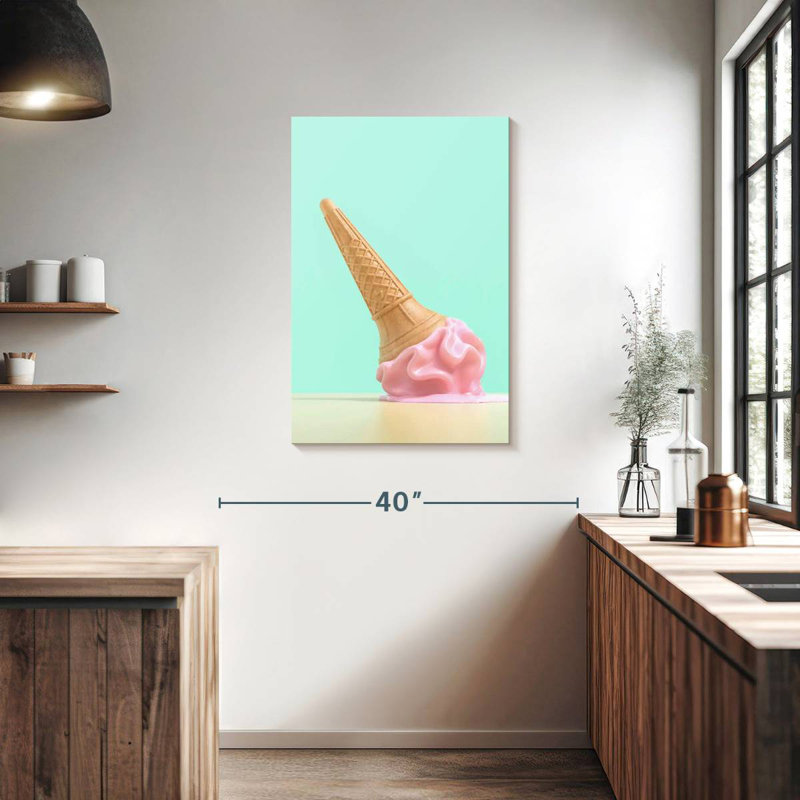 Yarlin Ice Cream Cone Spill, 36" H x 24" W