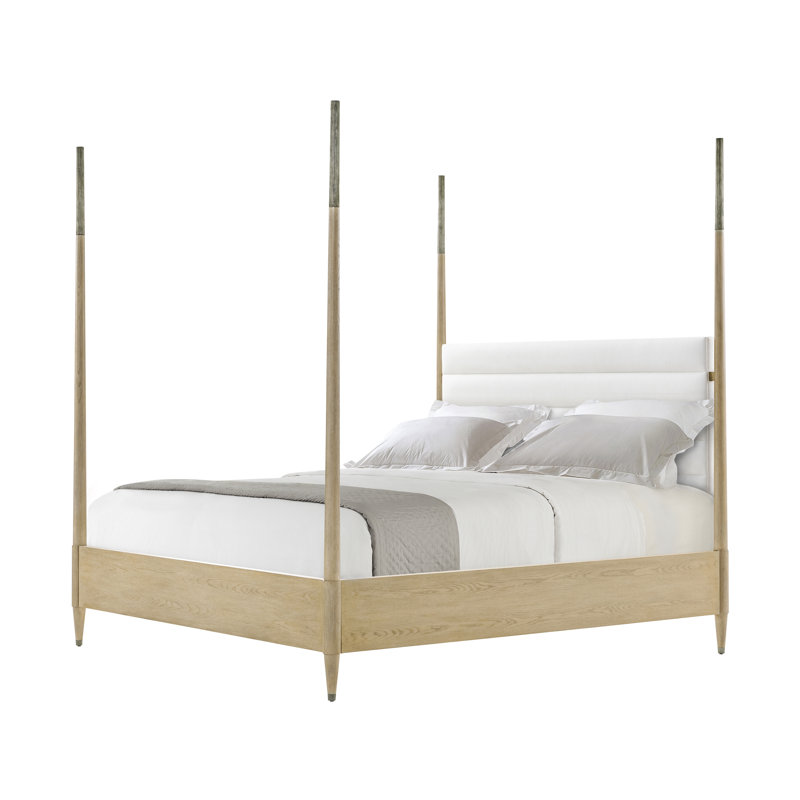 Balboa Upholstered Four Poster Bed, King