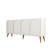 Modern Console Table, Cream & Walnut, 70.9 x 31.9 x 13.8 inches | 100% Melamine Coated Particle Board, Thickness: 0.7 inches | Stylish Design for Living Room & Entryway, Durable & Functional Storage Solution-902430373