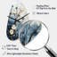 Grande horloge murale bleue - Japon-2064089255