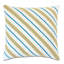 Clementine Striped Square Pillow Cover & Insert