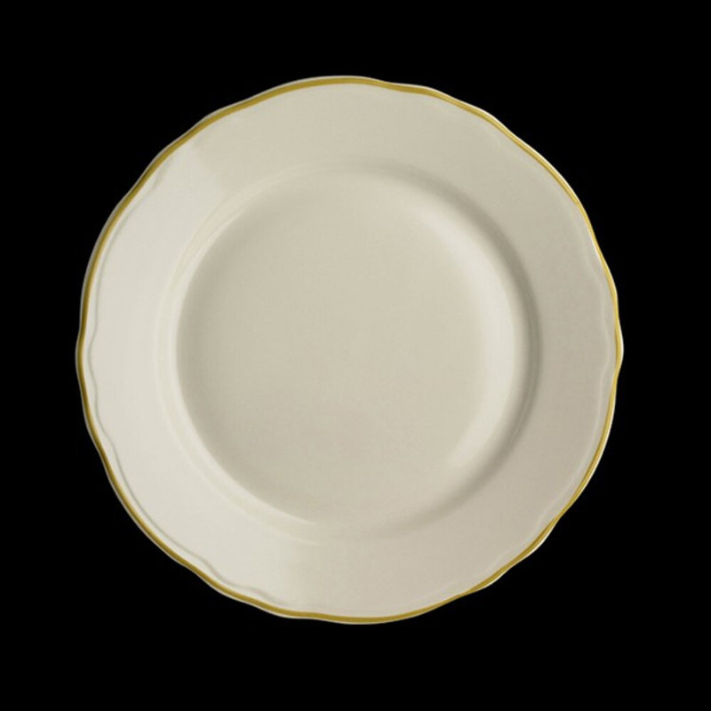 STYLELINE MAROO Plate Styleline, White/Gold