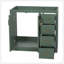 Meuble-lavabo de 36 po sans lavabo supérieur, armoire de rangement en bois massif, meuble-lavabo autoportant avec 3 tiroirs et portes à fermeture douce-452936747-452936749