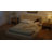 Luxurious Cloud Soft Compressed Upholstered Wingback Bed