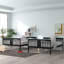 Lit superposé double au-dessus de double avec échelle pour chambre à coucher, mobilier de chambre d'amis - espresso