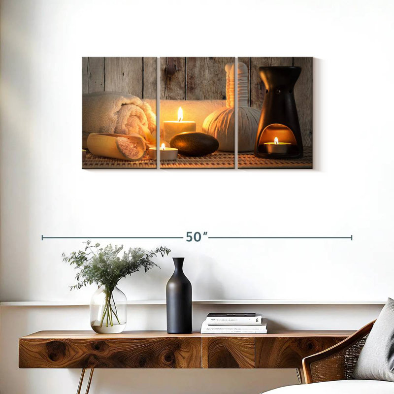 'Aromatherapy Spa, 18" H x 38" W