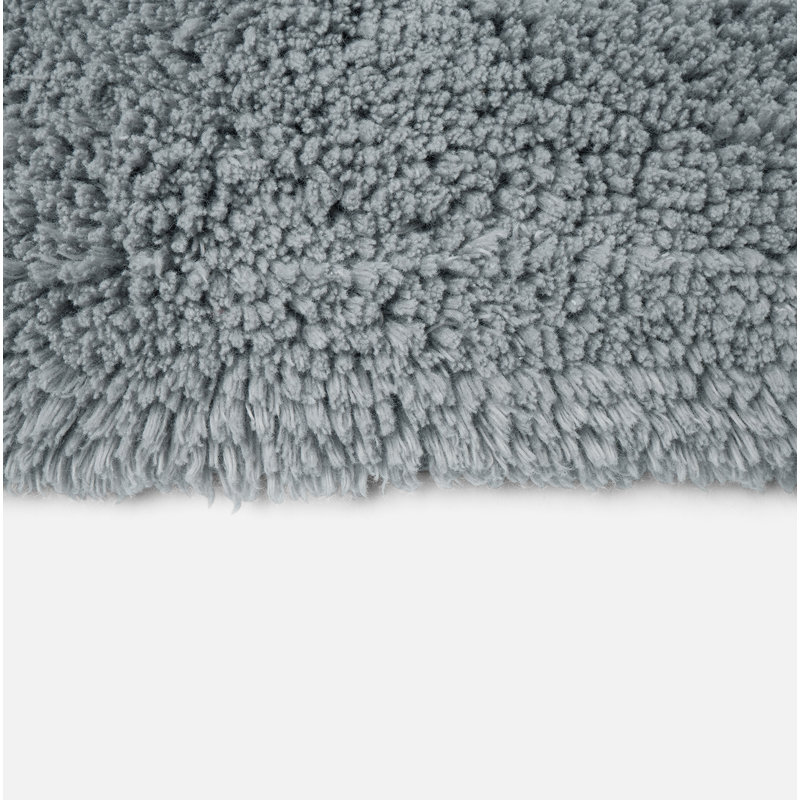 Shag Bath Rug, Fossil, 50" L x 30" W